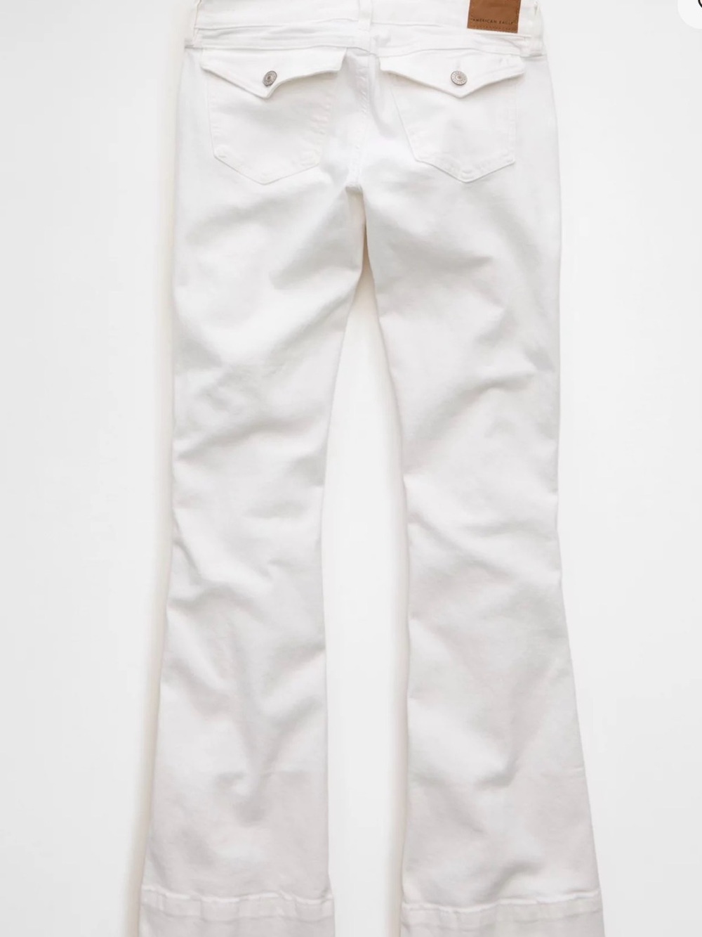 American Eagle Stretch Super Low-Rise Kick Bootcut Jean Size 12; 31W - Picture 5 of 9